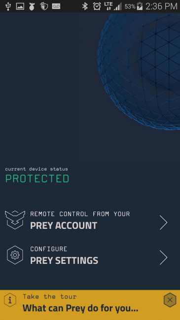 Prey Anti Theft (App ป้องกัน ติดตาม มือถือหาย)