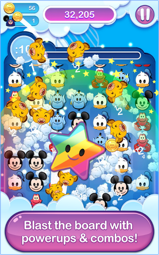 App เกมส์สะสมอีโมจิ Disney Emoji Blitz