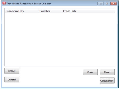 โปรแกรมจัดการไวรัสเรียกค่าไถ่ Ransomware Screen Unlocker
