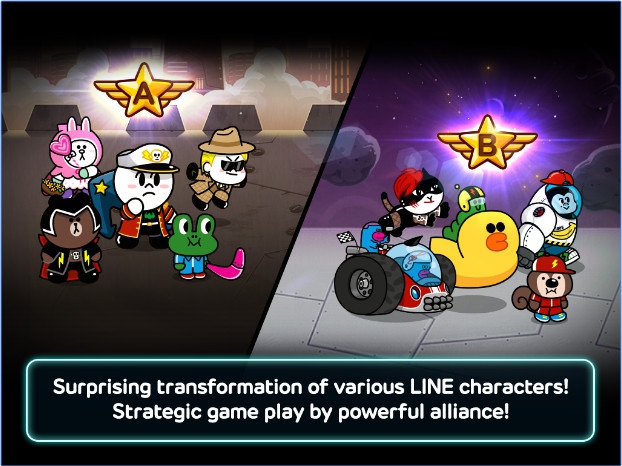 App เกมส์ต่อสู้ผจญภัย LINE Rangers