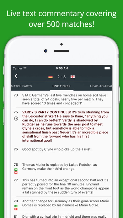 App รายงานผลบอล Soccer Scores