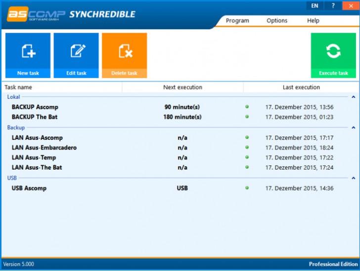 Synchredible Professional Edition 8.103 downloading