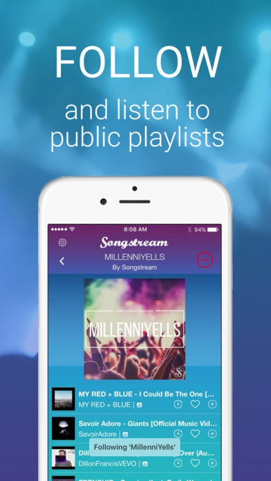 App ฟังเพลง ค้นหาเพลง Songstream Player