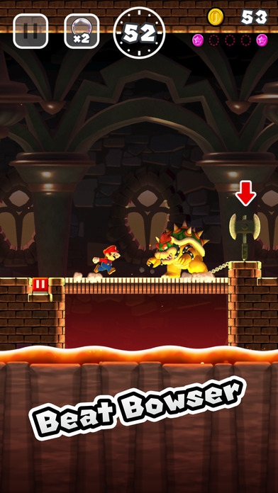 App เกมส์มาริโอ้ Super Mario Run