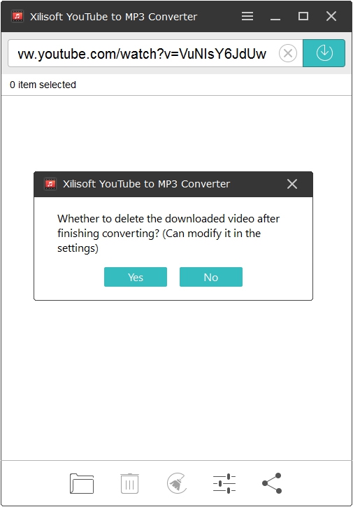 โปรแกรมโหลดเพลง Xilisoft YouTube to MP3 Converter