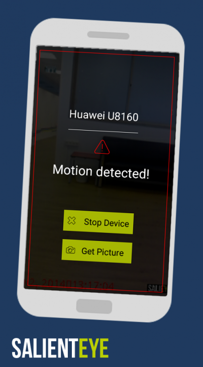 App กล้องวงจรปิด Salient Eye Security Remote