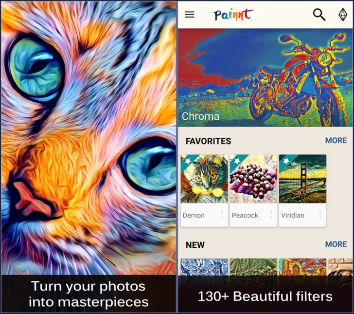 App แต่งรูปภาพ Painnt Pro Art Filters