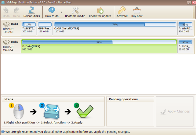 IM-Magic Partition Resizer Pro 6.9 / WinPE downloading