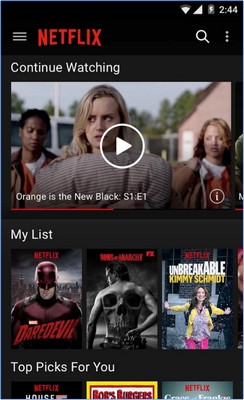 App ดูซีรีส์และหนังออนไลน์ Netflix