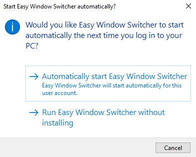  โปรแกรมสลับหน้าต่างโปรแกรม Easy Window Switcher