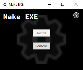โปรแกรม สร้างไฟล์ Make-EXE