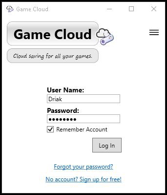 โปรแกรมเก็บเซฟเกม Game Cloud