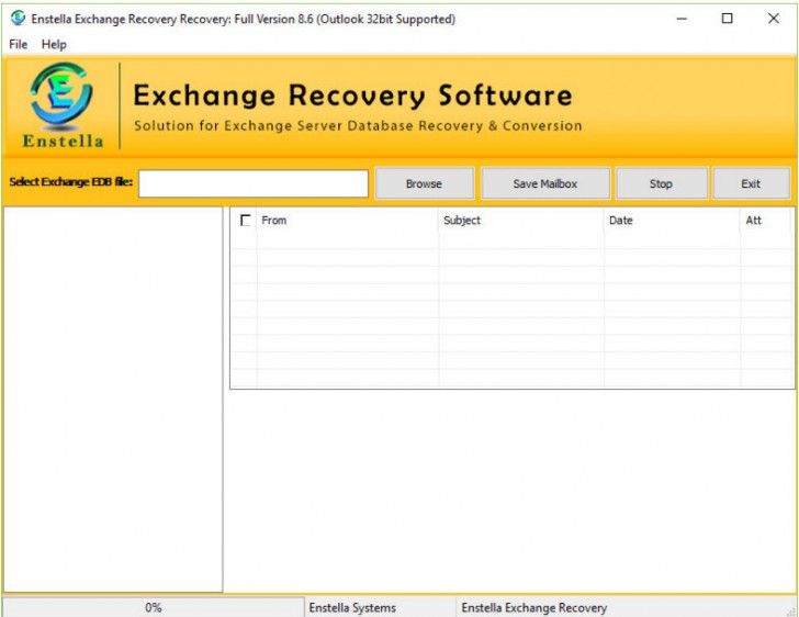 โปรแกรมแปลงไฟล์จัดการไฟล์อีเมล Exchange EDB PST Converter