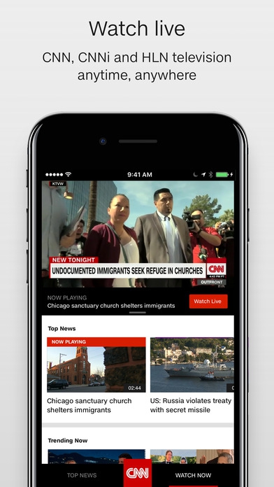 App อัพเดตข่าวสารทันโลกจาก CNN