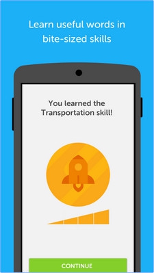 App เรียนภาษาอังกฤษฟรี Duolingo