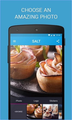 App ใส่ลายน้ำ แปะลายน้ำ ลงบนรูป SALT