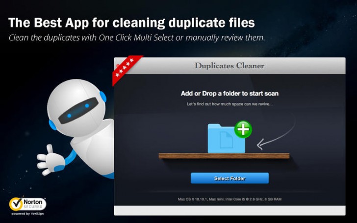 โปรแกรมลบไฟล์ซ้ำ Duplicates Cleaner