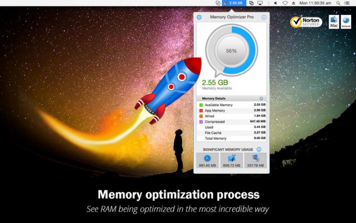 โปรแกรมจัดการแรม เคลียร์แรม Memory Optimizer Pro