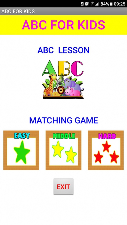 App เกมส์จับคู่ภาษาอังกฤษ ABC kids