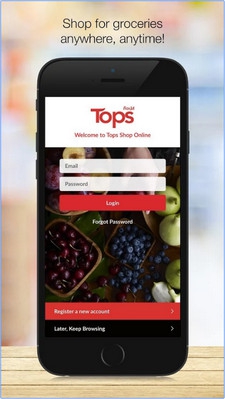 App สั่งซื้อของออนไลน์ Tops Supermarket