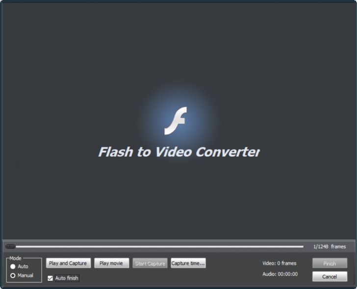 โปรแกรมแปลงไฟล์วิดีโอ Flash to Video Converter