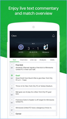 App รวมข่าวสารผลคะแนนฟุตบอล All Football