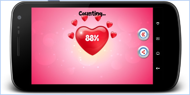App แตะนิ้วทดสอบคู่รัก Fingerprint Love Test