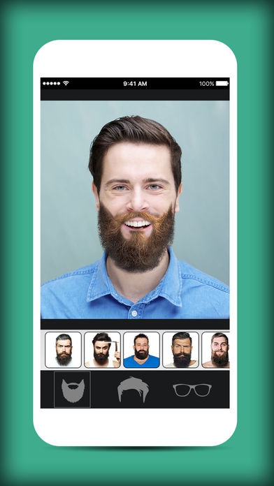 App ปรับลุคฮิปสเตอร์ Men Mustache And Hair Styles
