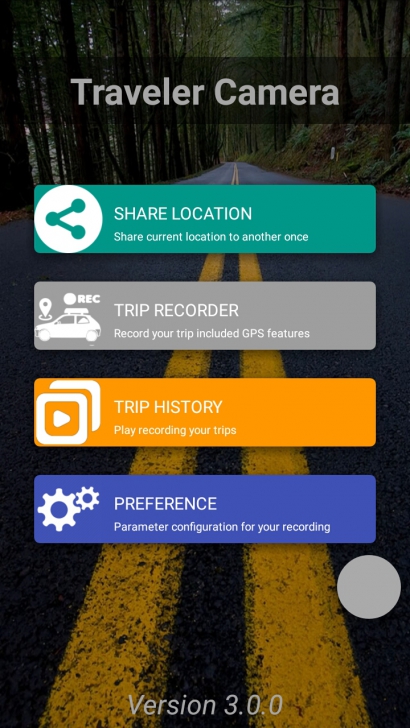 App กล้องติดรถยนต์ Traveler Camera