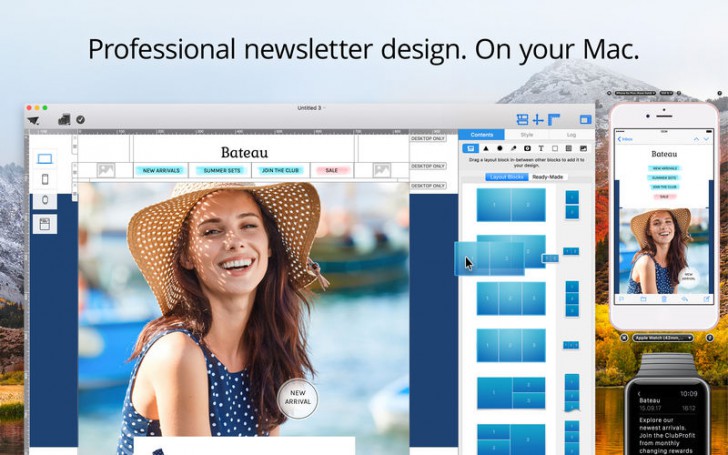 โปรแกรมออกแบบจดหมายข่าว Mail Designer 365