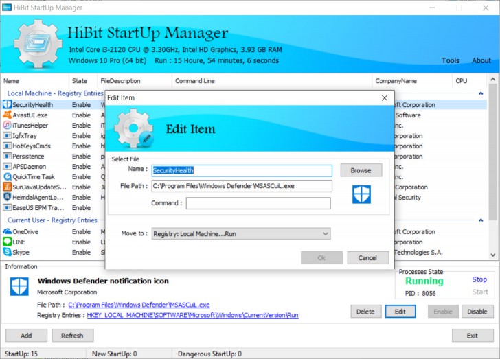 instal the last version for ipod HiBit Startup Manager 2.6.20