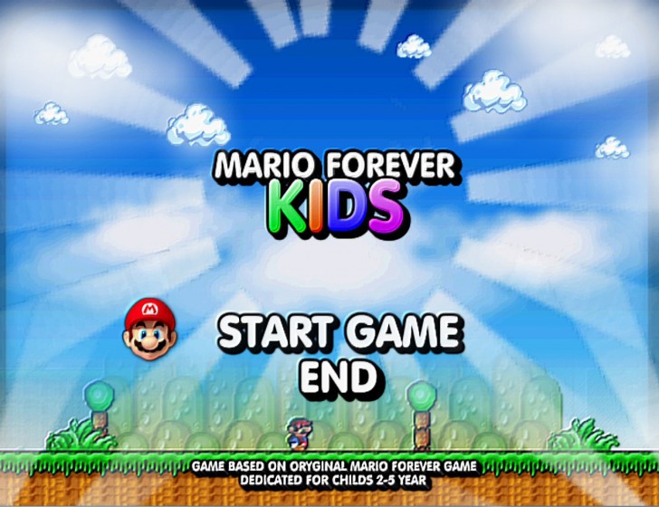 เกมส์มาริโอ้ตะลุยด่าน Mario Forever KIDS