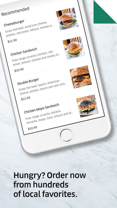 App สั่งอาหาร Uber Eats Local Food Delivery