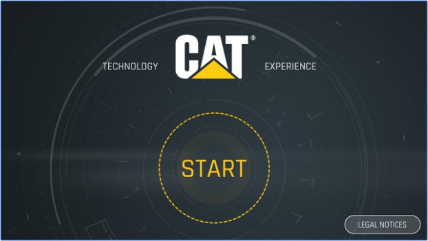 App จำลองขับรถตักดิน รถแบคโฮ Cat Technology Experience