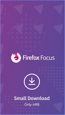 App เว็บเบราว์เซอร์ ท่องเว็บแบบเป็นส่วนตัว Firefox Focus