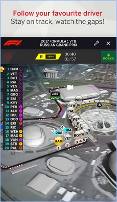 App รถสูตรหนึ่ง Official F1