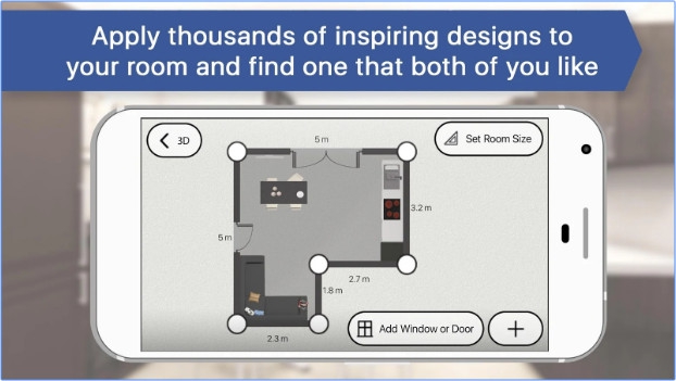 App ลองแต่งห้อง Room Planner for IKEA