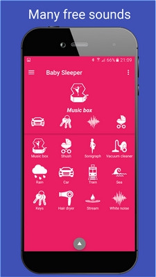 App เสียงเพลงกล่อมเด็ก Baby Sleeper