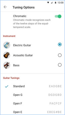 App จูนสายกีตาร์ อูคูเลเล่ Guitar Tuner Free Fender Tune
