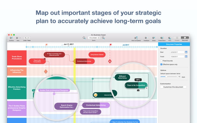 โปรแกรมวางแผนสู่เป้าหมาย Roadmap Planner