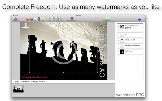 watermarking program for mac