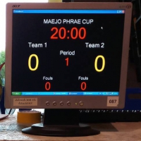 Futsal Scoreboard (โปรแกรม Scoreboard สกอร์บอร์ด ป้ายบอกคะแนน บน PC)
