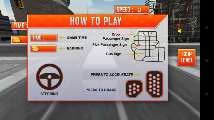 App เกมส์จำลองขับรถเมล์ 3D Bus Driver Simulator