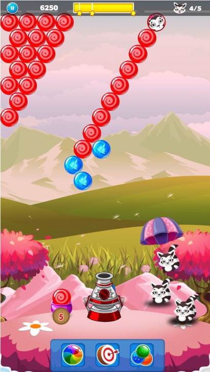App เกมส์ยิงลูกบอล Bubble Shooter