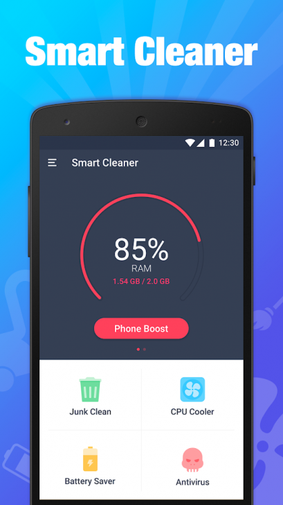 App กำจัดขยะ เร่งความเร็วมือถือ Smart Cleaner