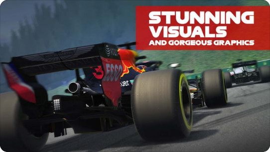 App เกมส์แข่งรถสูตรหนึ่ง F1 Mobile Racing