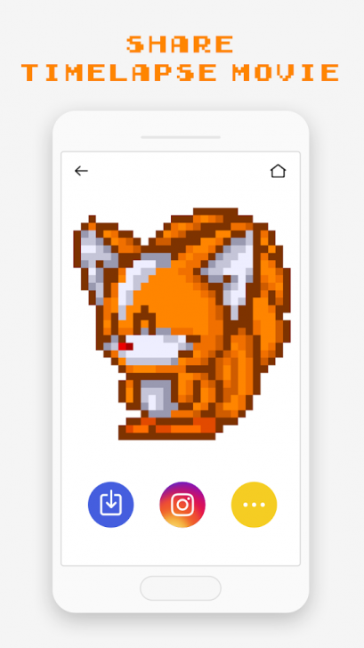 App ระบายสี ผ่อนคลาย Pixel Art Book