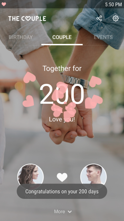 App ปฏิทินคู่รัก THE COUPLE