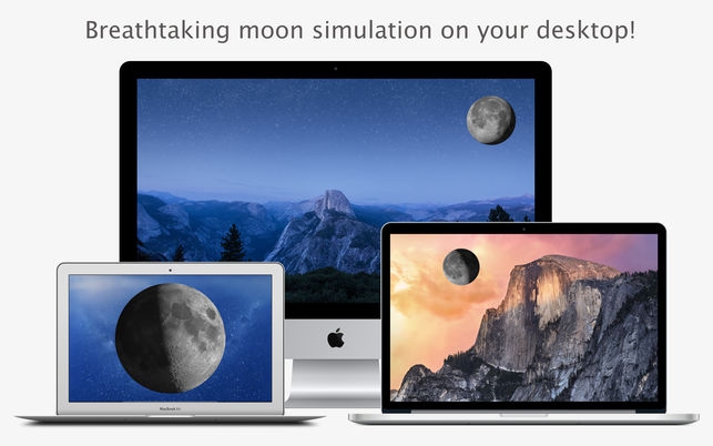 โปรแกรมดวงจันทร์จำลอง Desktop Moon