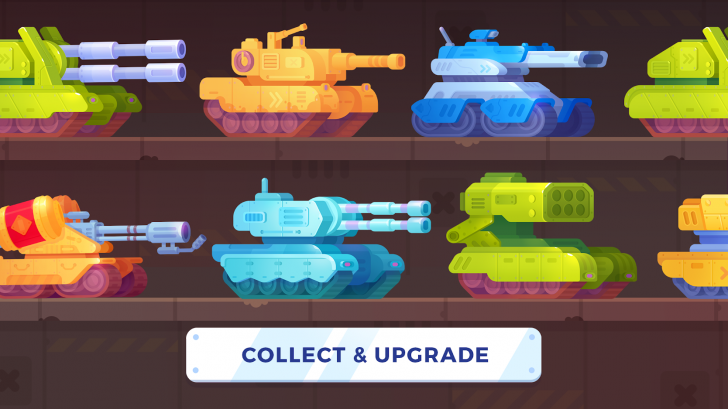 App เกมส์รถถังประจัญบาน Tank Stars